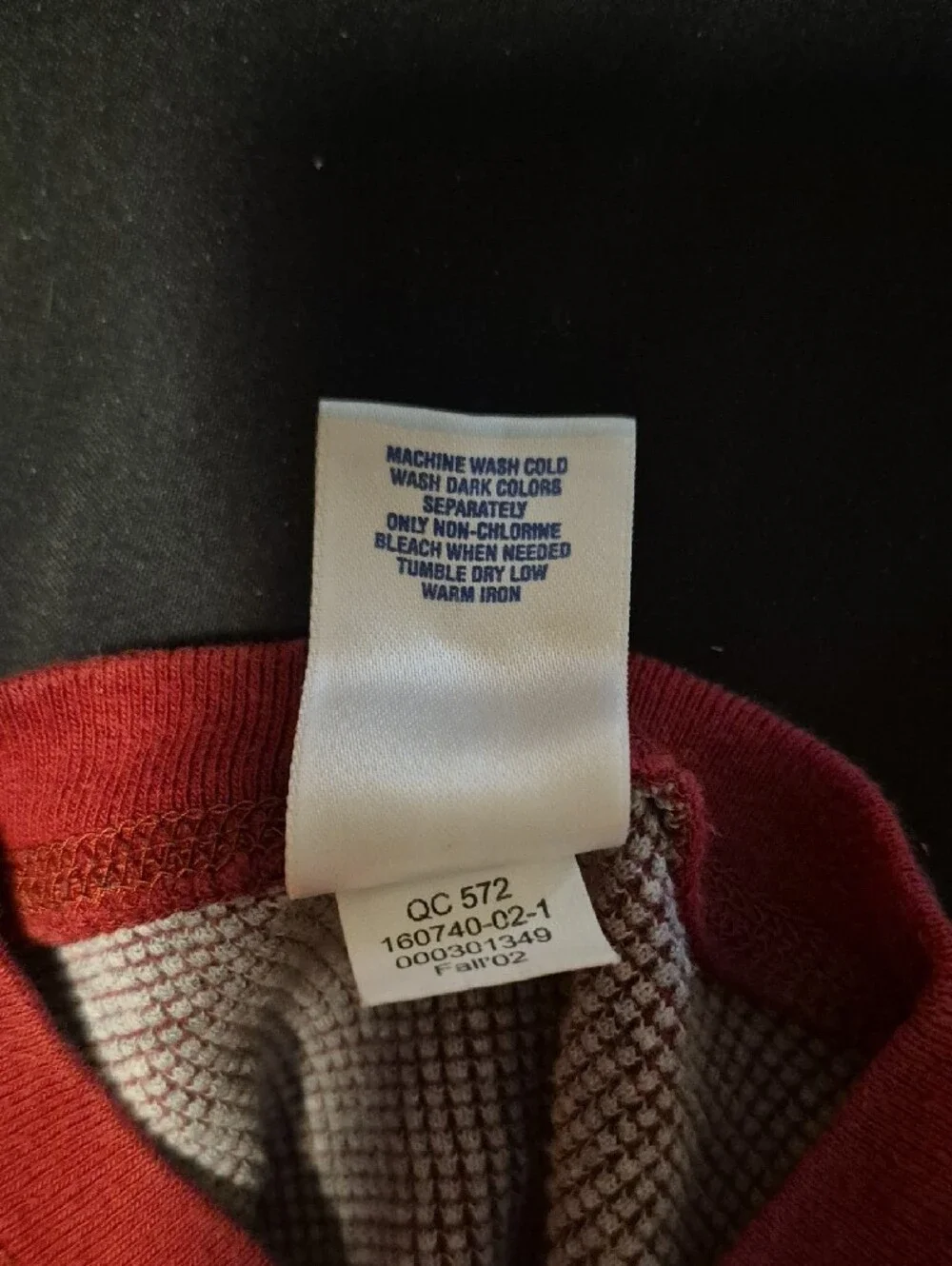 Old Navy Burgundy Waffle Henley Bodysuit